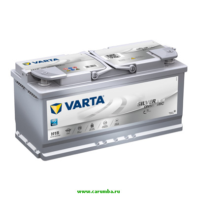 Varta Silver Dynamic AGM - 105 A/